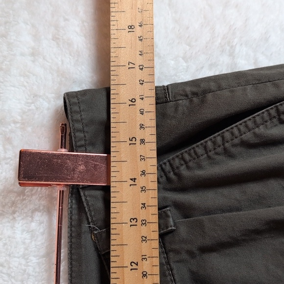 303-Guess by Marciano Khaki Crop Pants - Picture 3 of 5